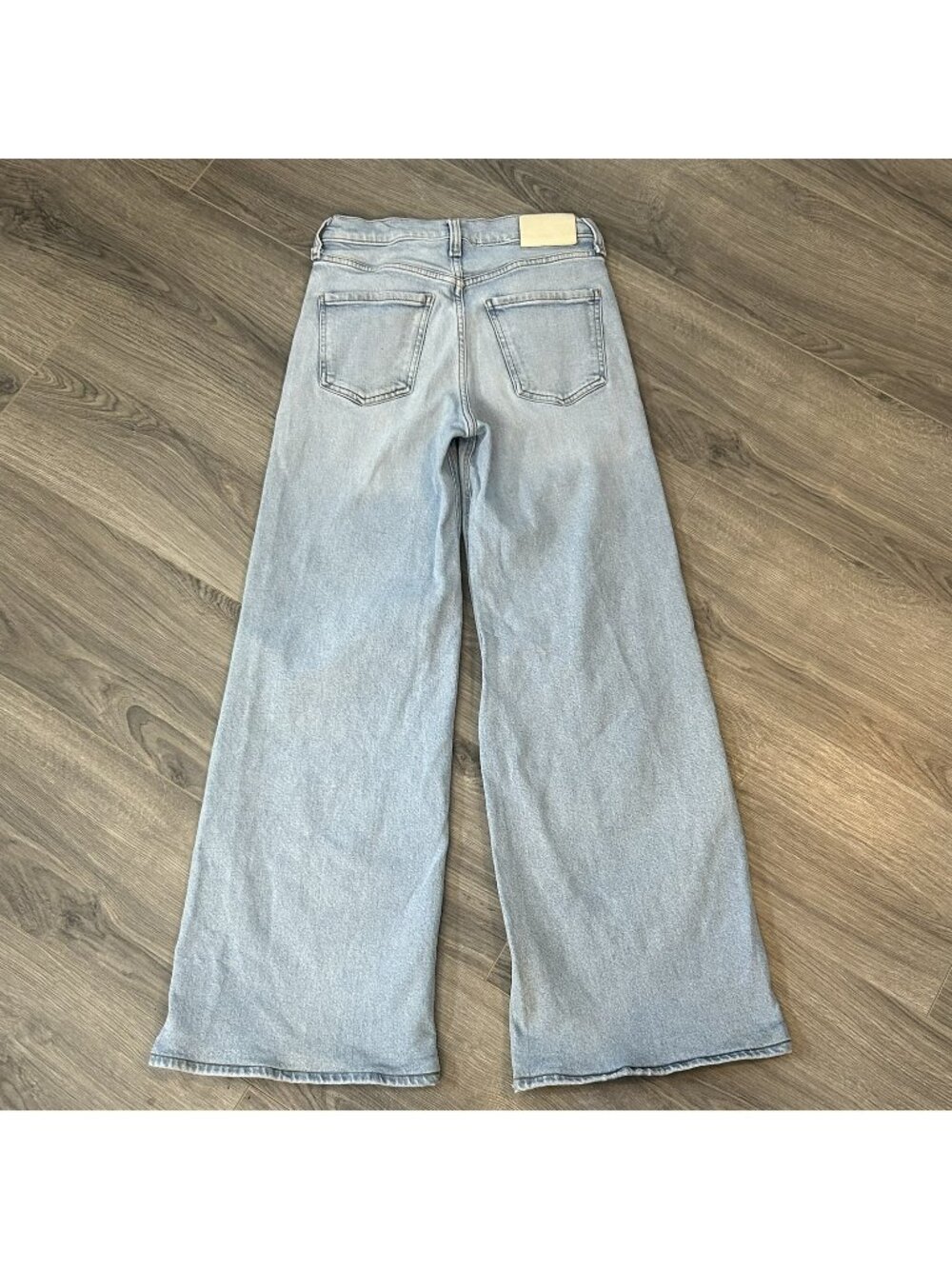 Citizens Of Humanity Jeans Womens 24 Loli Mid Rise Baggy Light Wash Wide Leg